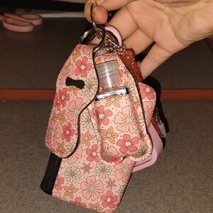 Floral Pink Phone Accessory Set